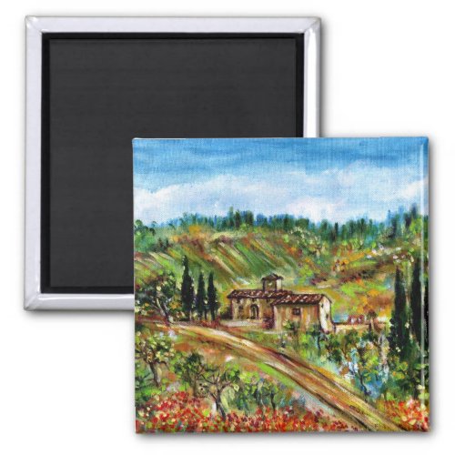 OLD FARMHOUSE IN CHIANTI _TUSCANY MAGNET