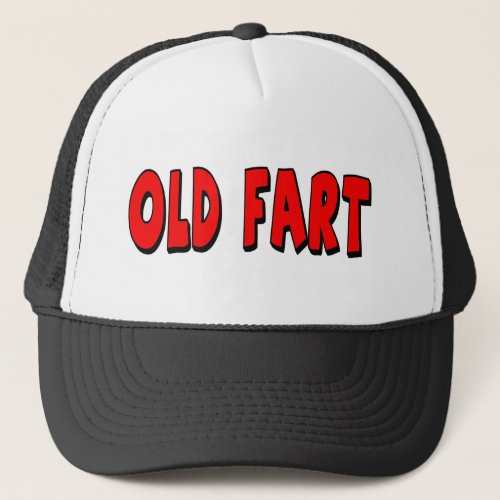 Old Fart 50th Birthday Gifts Trucker Hat