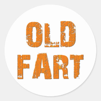 Old Fart Stickers | Zazzle