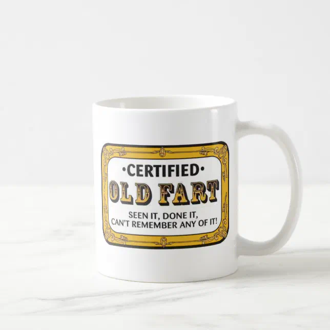 old fart certificate