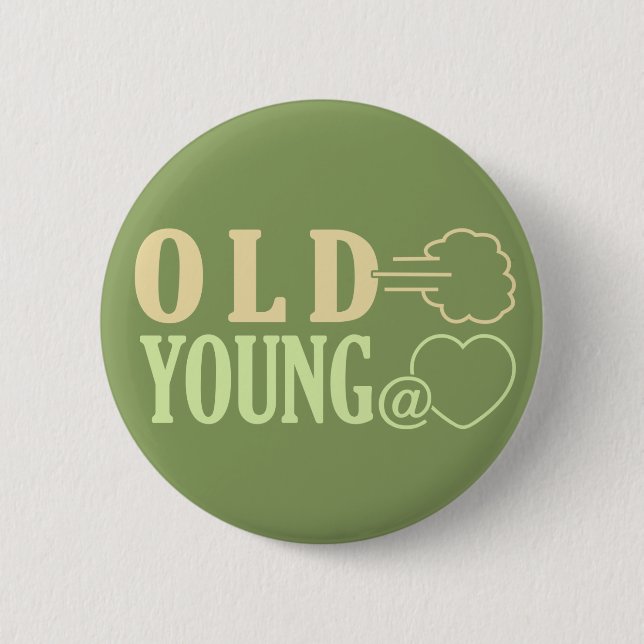 Old Fart custom button (Front)