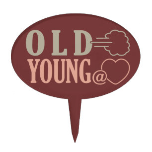 Old Fart custom cake topper