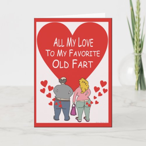 Old Fart Love Holiday Card