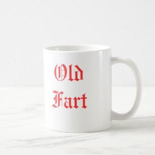 Old Fart mug red