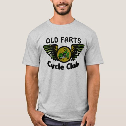 OLD FARTS Cycle Club T_Shirt