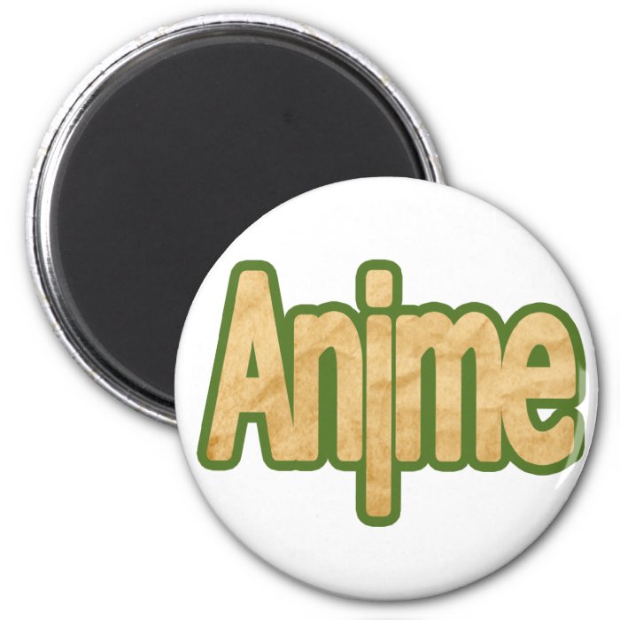 Old Fashion Anime Fan Fridge Magnet