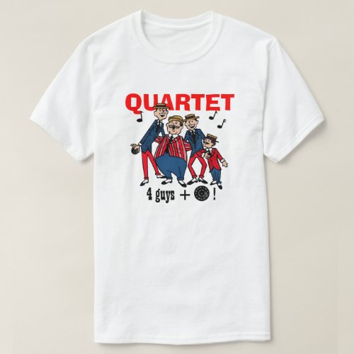 Old Fashion Barbershop Quartet T_Shirt