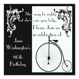 Bike Birthday Invitations & Announcements | Zazzle