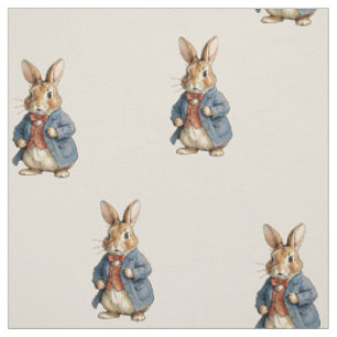 Old Fashion Bunnies Fabric
