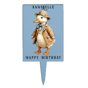 Old Fashion Ducky Personalize Topper