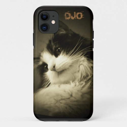 Old fashion  Kitty Face iPhone 11 Case