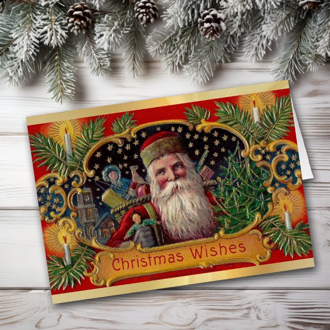 Old Fashion Santa Claus Wishes Christmas (Creator Uploaded)
