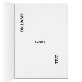 Old Fashion Telephone Cards (Inside (Right))