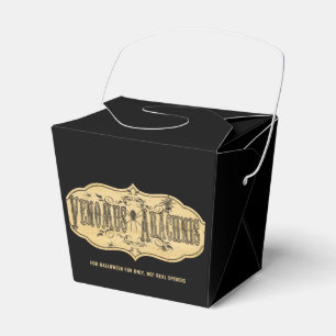 Old Fashion "VENOMUS ARACHNIDS" Halloween Favor Boxes
