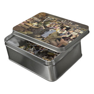 Old Fashioned Bar with People Celebrating, a Party Jigsaw Puzzle