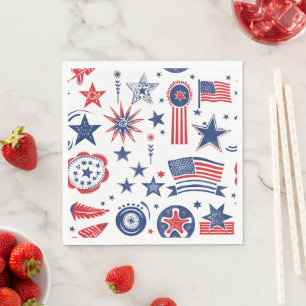 Old-Fashioned BBQ Napkins