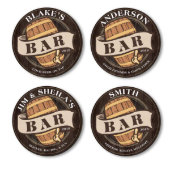 Old Fashioned Beer Barrel Wooden Wall Sign (EXAMPLES)