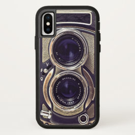 Old-fashioned camera iPhone x case