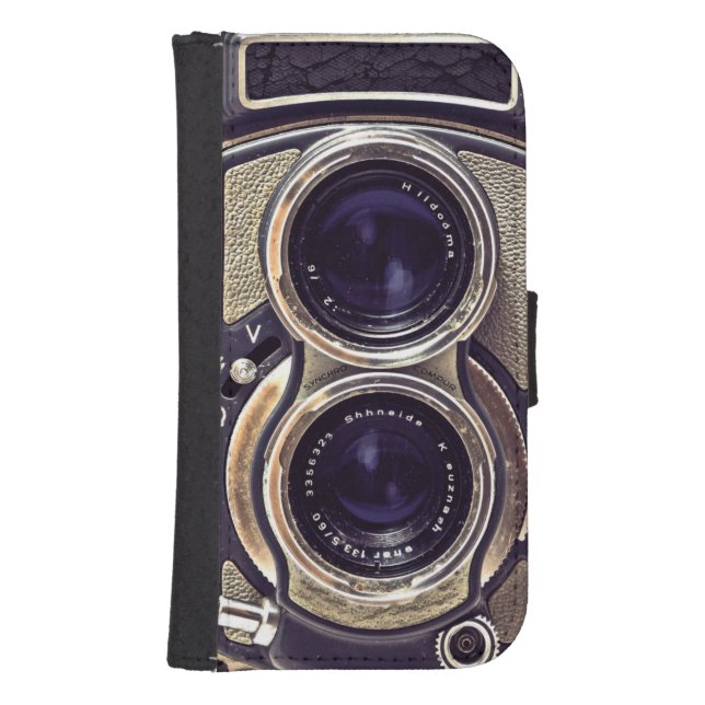 Old-fashioned camera samsung galaxy wallet case (Front)
