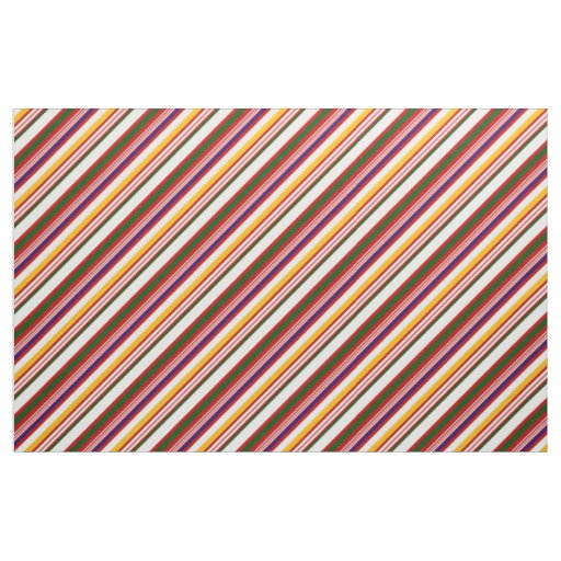 Old Fashioned Candy Stripes (large scale) Fabric