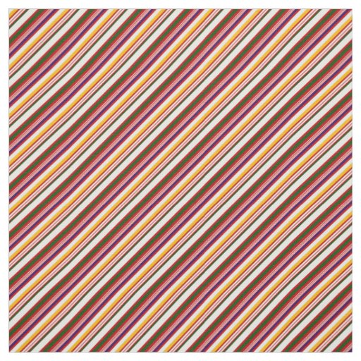 Old Fashioned Candy Stripes (small scale) Fabric