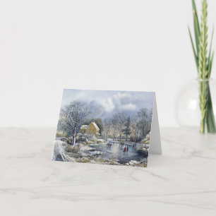 Old Fashioned Christmas Card