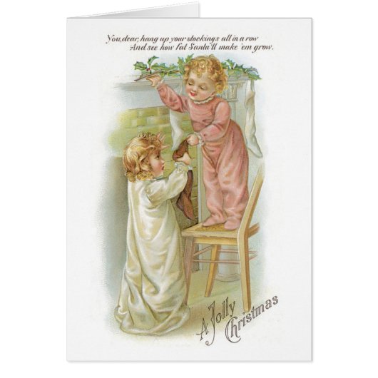 Old-fashioned Christmas Cards (Front)