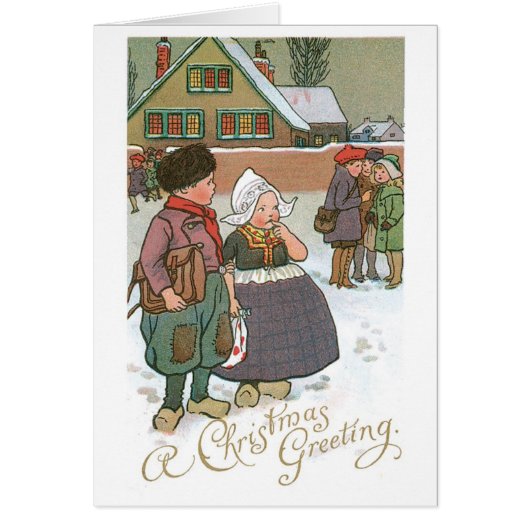 Old-fashioned Christmas Cards (Front)