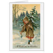 Old-fashioned Christmas, Christmas tree (Front)