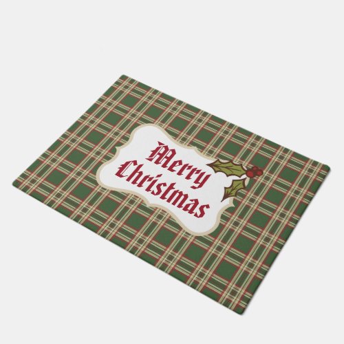 Old Fashioned Christmas Doormat 