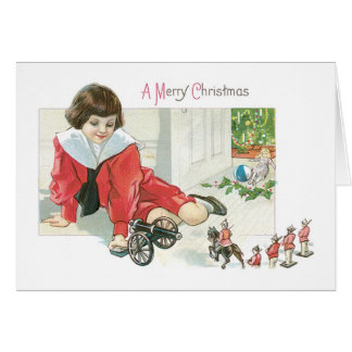 Old-fashioned Christmas, Girl Cards