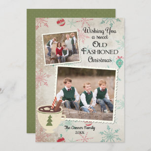 Old Fashioned Christmas Invitation