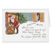Old-fashioned Christmas, Santa (Front Horizontal)