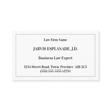 Old Fashioned, Classic Style Business Card Old Fashioned, Classic Style Business Card