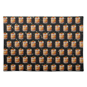 Old Fashioned Cocktail Cloth Placemat