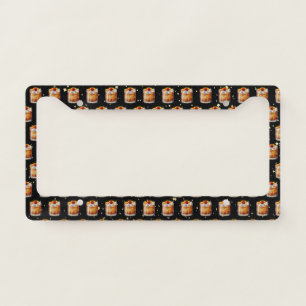 Old Fashioned Cocktail License Plate Frame