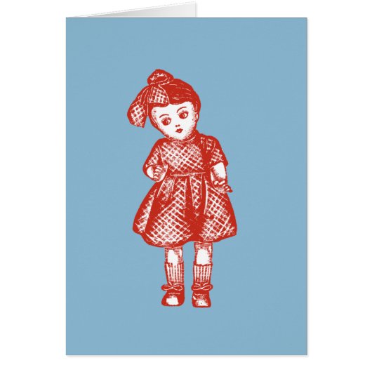 Old Fashioned Dolls Cards (Front)