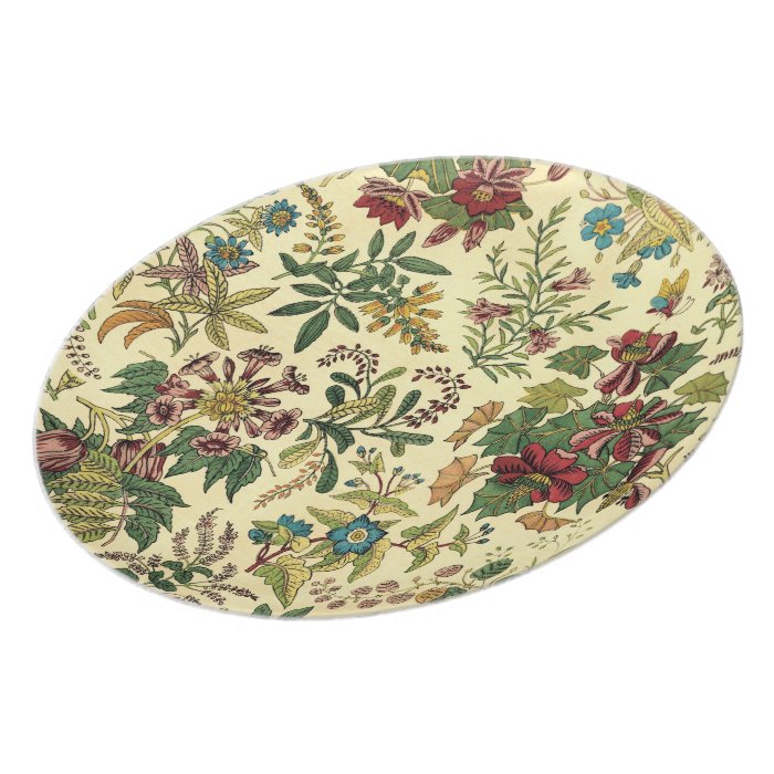 Old Fashioned Floral Abundance Dinner Plates