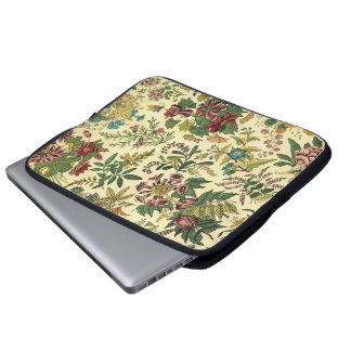 Old Fashioned Floral Abundance Laptop Sleeve