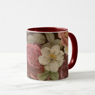 Old fashioned Flowers Mug
