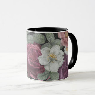 Old fashioned Flowers Mug