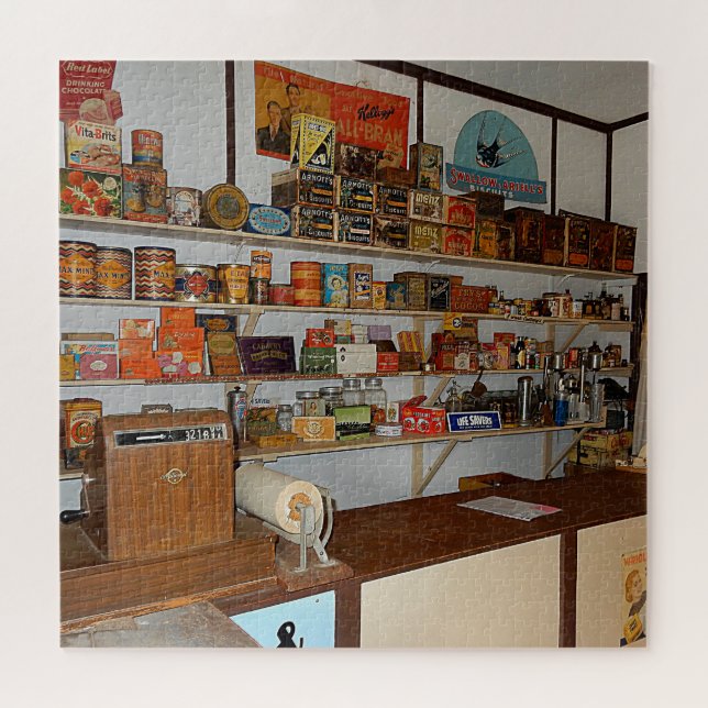 Old Fashioned General Store Puzzle (Horizontal)