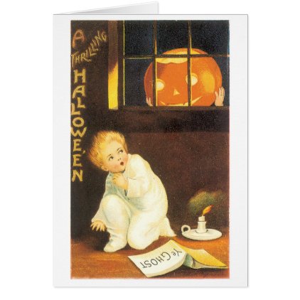 Old-fashioned Halloween Card