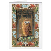 Old-fashioned Halloween, Owl (Front)