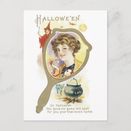 Old_fashioned Halloween Postcard