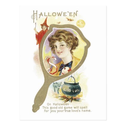 Old-fashioned Halloween Postcard