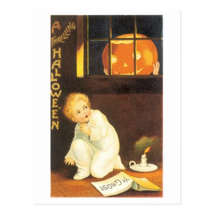 Old-fashioned Halloween Postcard