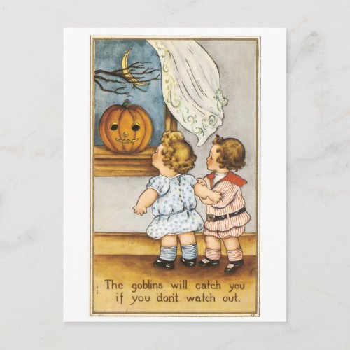 Old_fashioned Halloween Postcard
