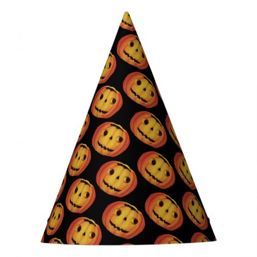 Old_fashioned Halloween Pumpkin jack_o_lantern Party Hat