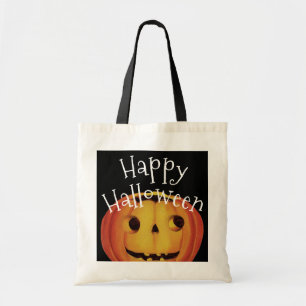 Old-fashioned Halloween, Pumpkin (jack-o'-lantern) Tote Bag